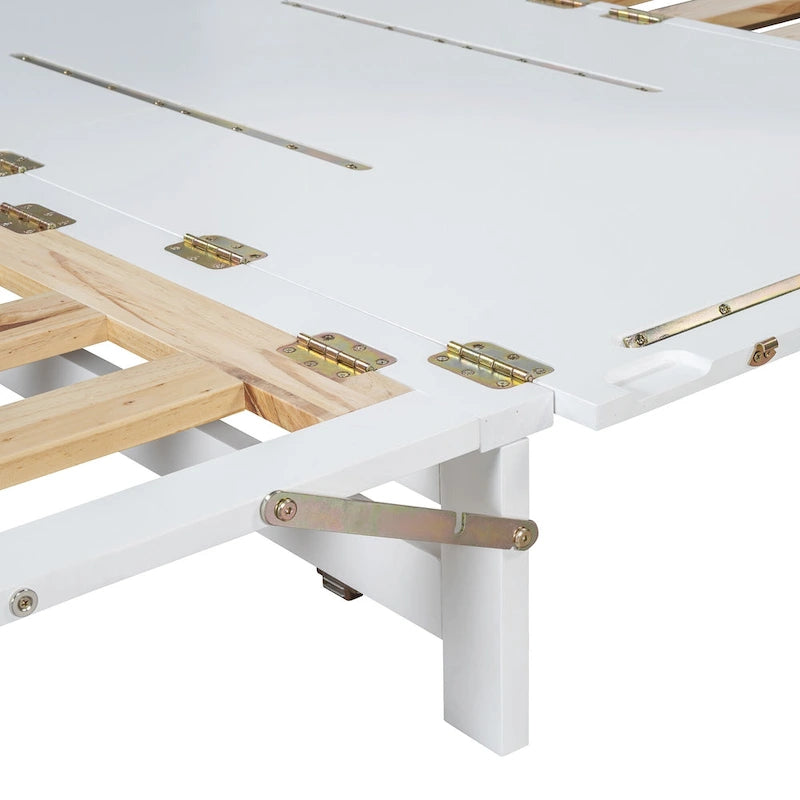Queen Murphy Bett mit Schrankdesign, multifunktional, 400 Pfund Tragkraft