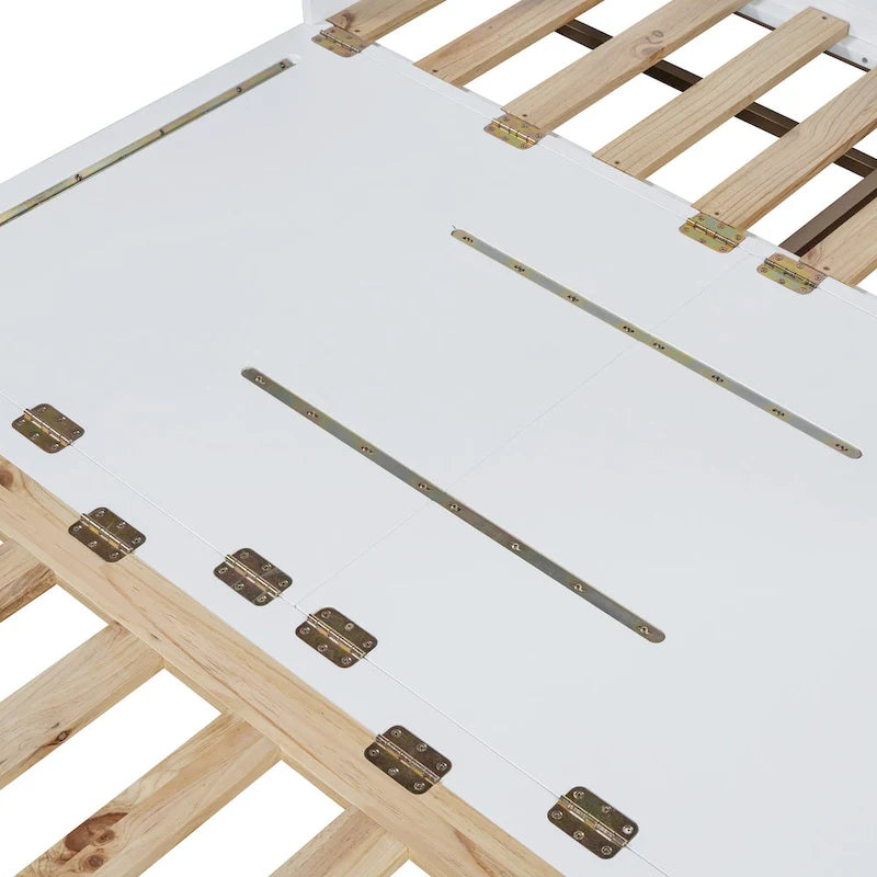 Queen Murphy Bett mit Schrankdesign, multifunktional, 400 Pfund Tragkraft