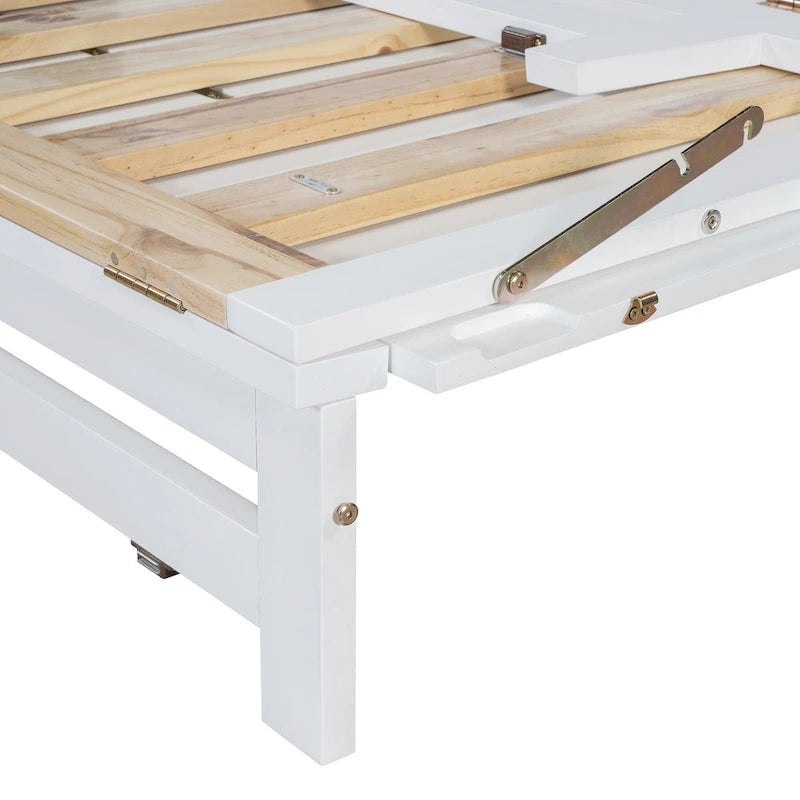 Queen Murphy Bett mit Schrankdesign, multifunktional, 400 Pfund Tragkraft
