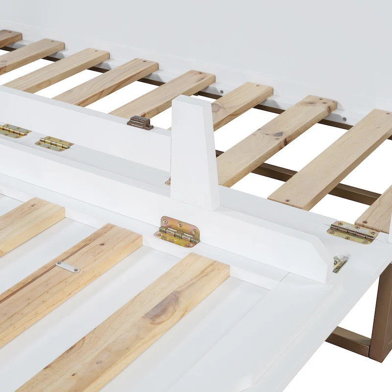 Queen Murphy Bett mit Schrankdesign, multifunktional, 400 Pfund Tragkraft