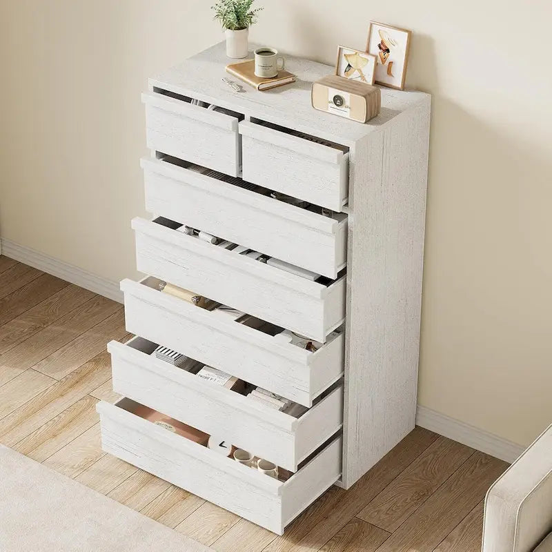 Hohe moderne Kommode für Schlafzimmer, Wohnzimmer, Kinderzimmer