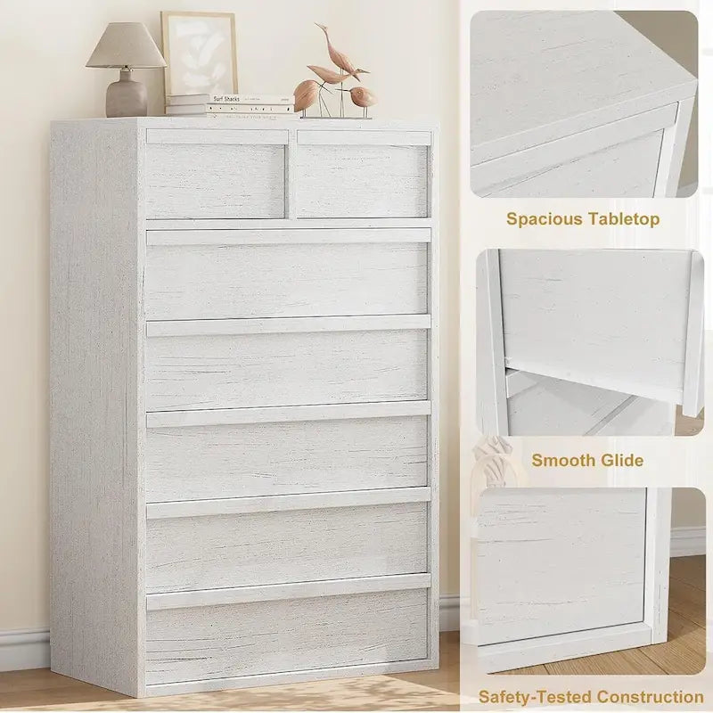 Hohe moderne Kommode für Schlafzimmer, Wohnzimmer, Kinderzimmer