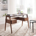 Mid-Century Modern Schreibtisch mit Stauraum