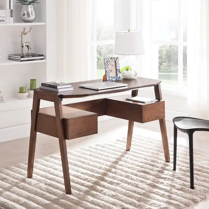 Mid-Century Modern Schreibtisch mit Stauraum