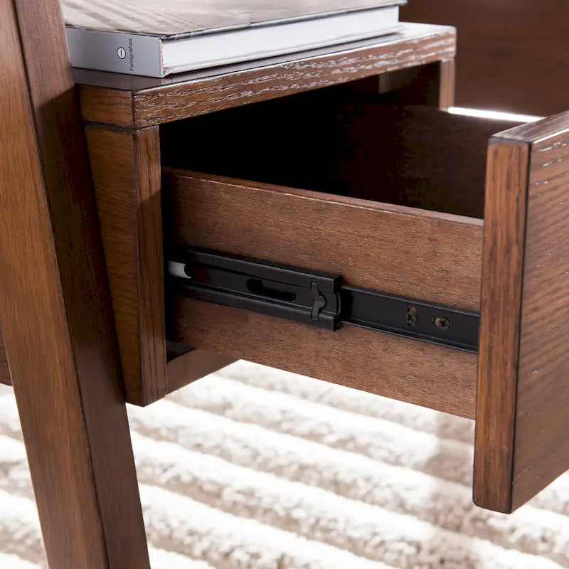 Mid-Century Modern Schreibtisch mit Stauraum