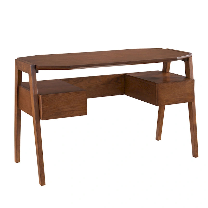 Mid-Century Modern Schreibtisch mit Stauraum