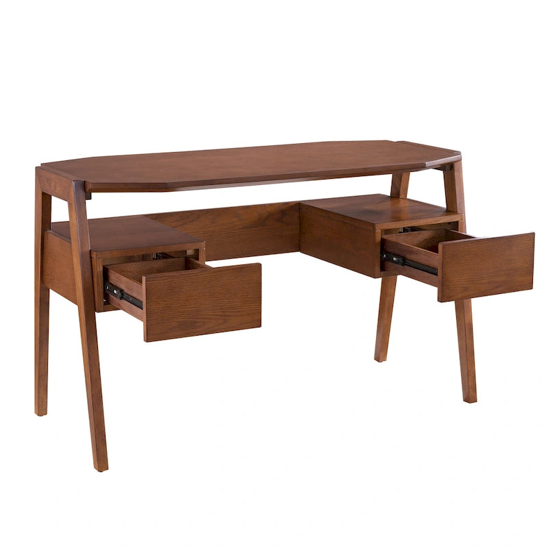 Mid-Century Modern Schreibtisch mit Stauraum