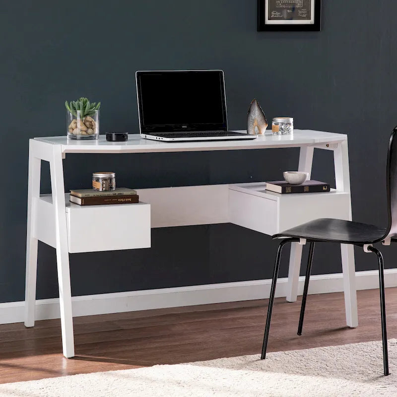 Mid-Century Modern Schreibtisch mit Stauraum