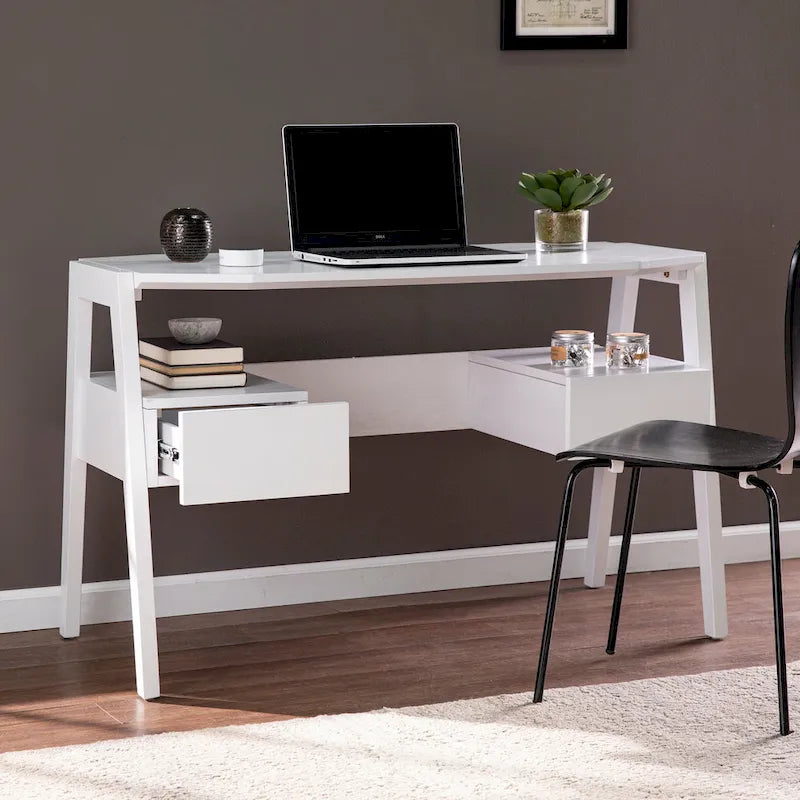 Mid-Century Modern Schreibtisch mit Stauraum