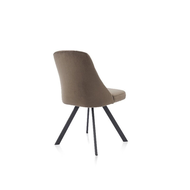 Mid-Century Modern Esszimmerstühle mit Rautensteppung, 2er-Set