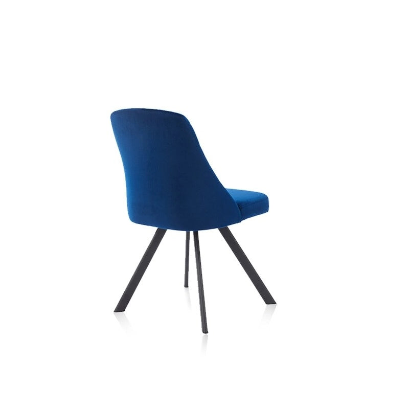 Mid-Century Modern Esszimmerstühle mit Rautensteppung, 2er-Set