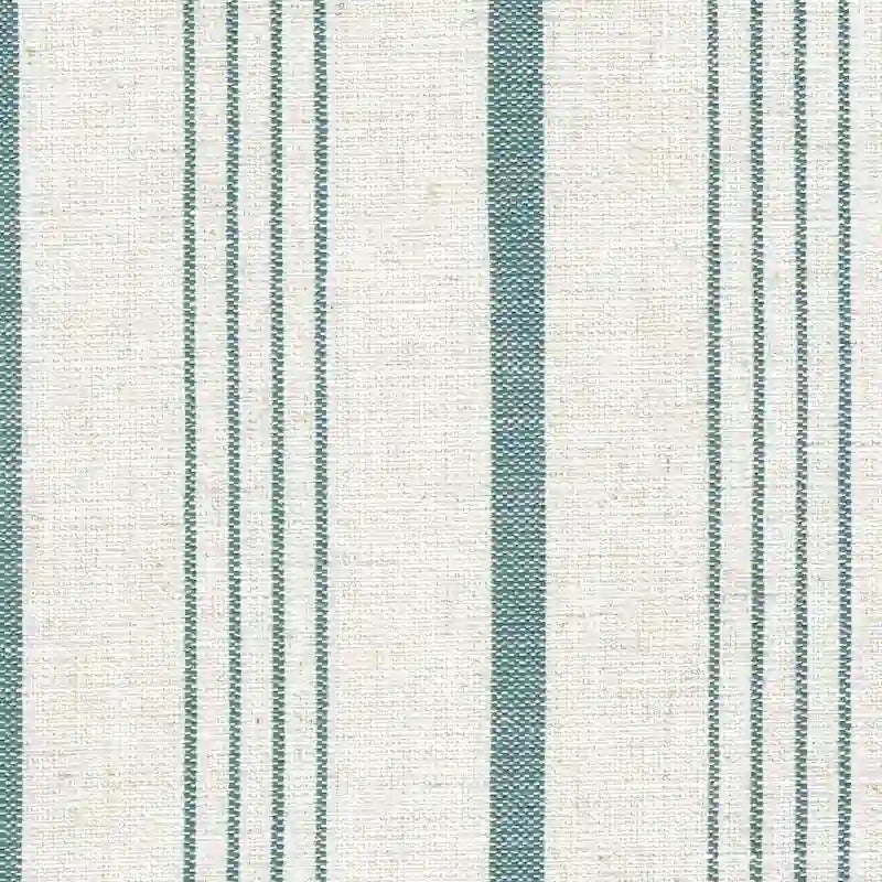 Moderner Swoop-Akzentsessel - Blau Calypso-Streifen