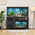 55-75 Gallon Aquarium Unterschrank mit Steckdosen und Stauschrank