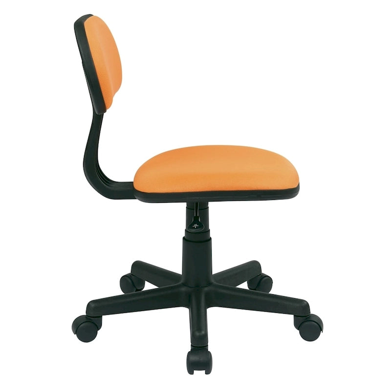 Schreibtischstuhl für Studenten mit Drehfunktion und pneumatischer Höhenverstellung