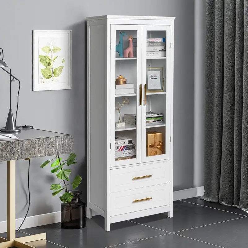 Weißer MDF-Badezimmerschrank
