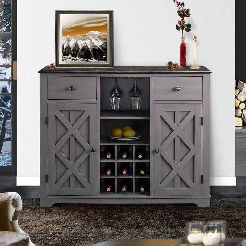 X-Tür Weinbarschrank Modern Zeitgenössisch
