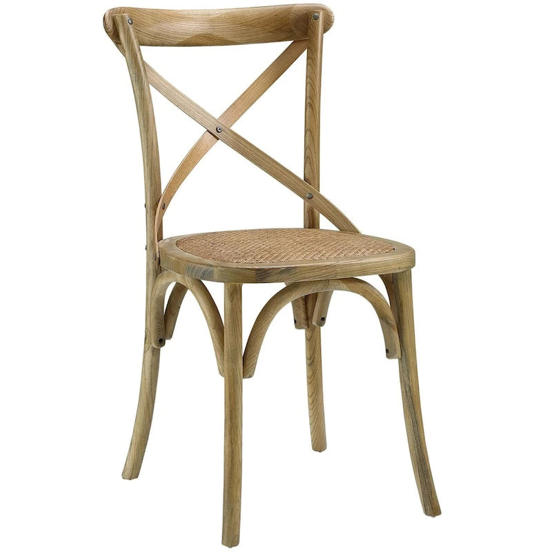Rustikaler Esszimmerstuhl, 4er-Set
