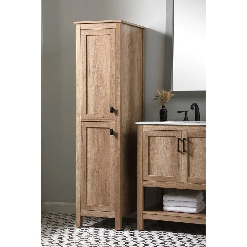 16 Zoll freistehender Badezimmer-Wäscheschrank
