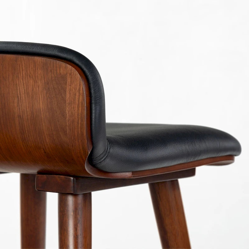 Leder-Barhocker, 71 cm – 48B x 48T x 81H