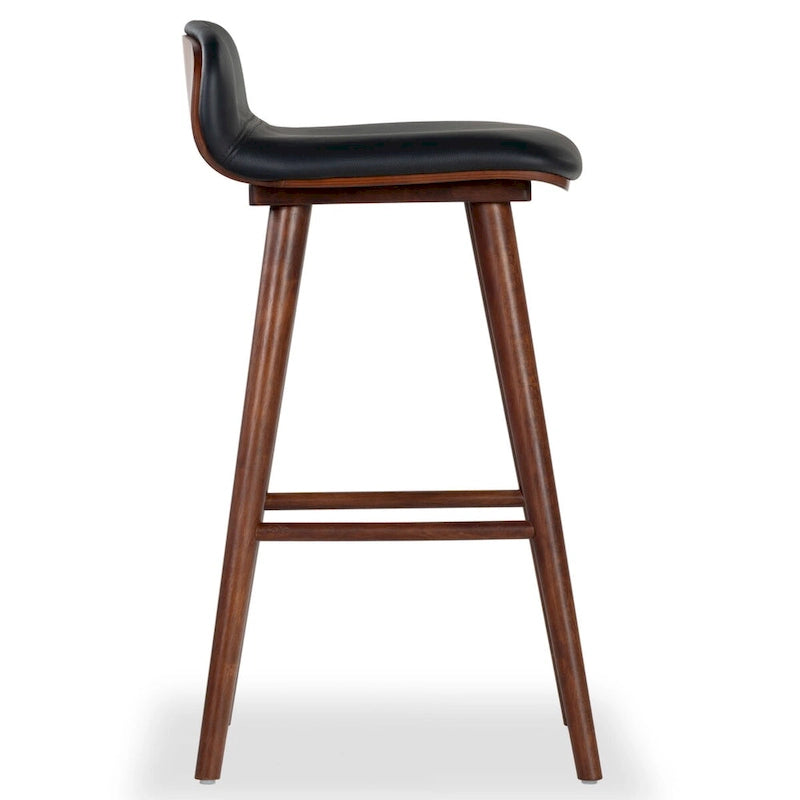 Leder-Barhocker, 71 cm – 48B x 48T x 81H