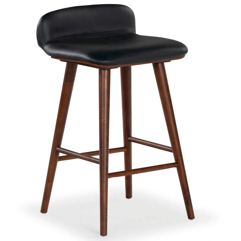 Leder-Barhocker, 71 cm – 48B x 48T x 81H
