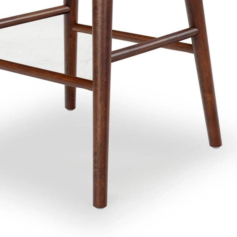 Leder-Barhocker, 71 cm – 48B x 48T x 81H