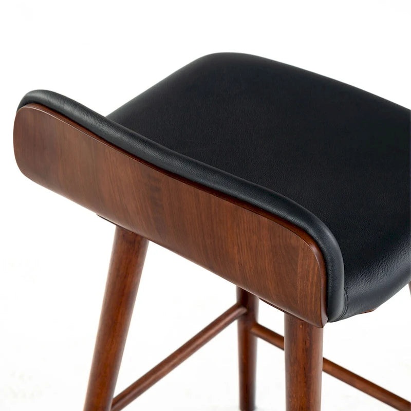 Leder-Barhocker, 71 cm – 48B x 48T x 81H