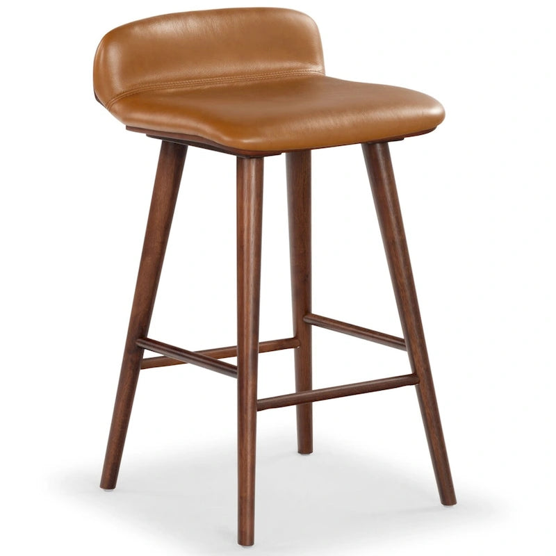 Leder-Barhocker, 71 cm – 48B x 48T x 81H