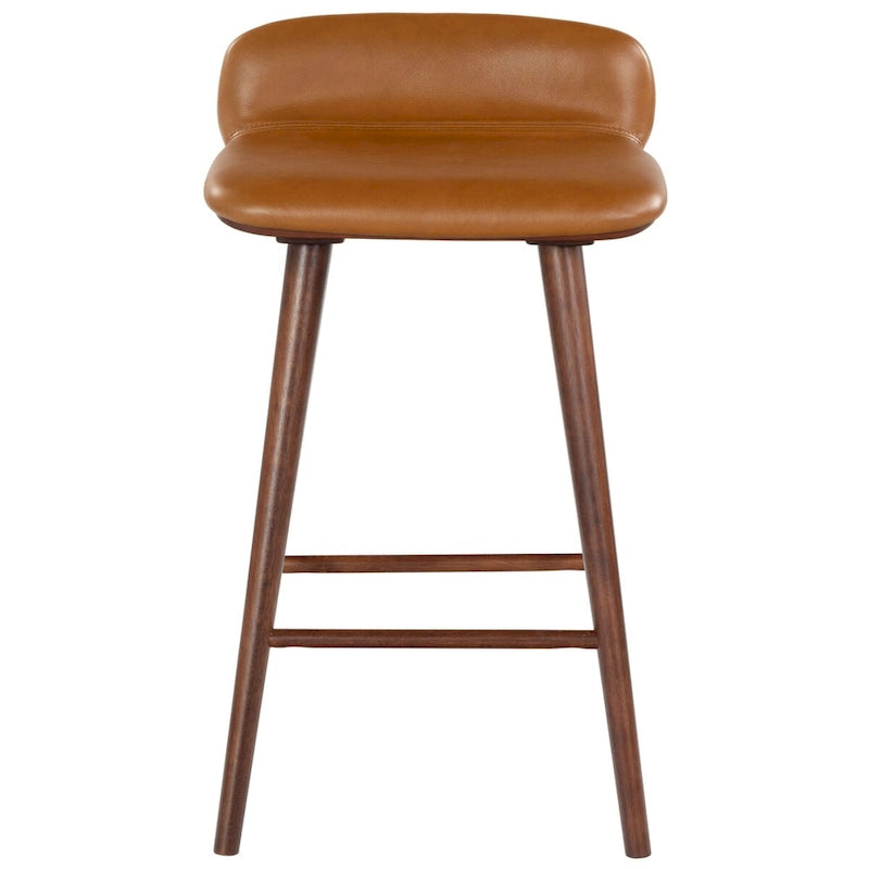 Leder-Barhocker, 71 cm – 48B x 48T x 81H
