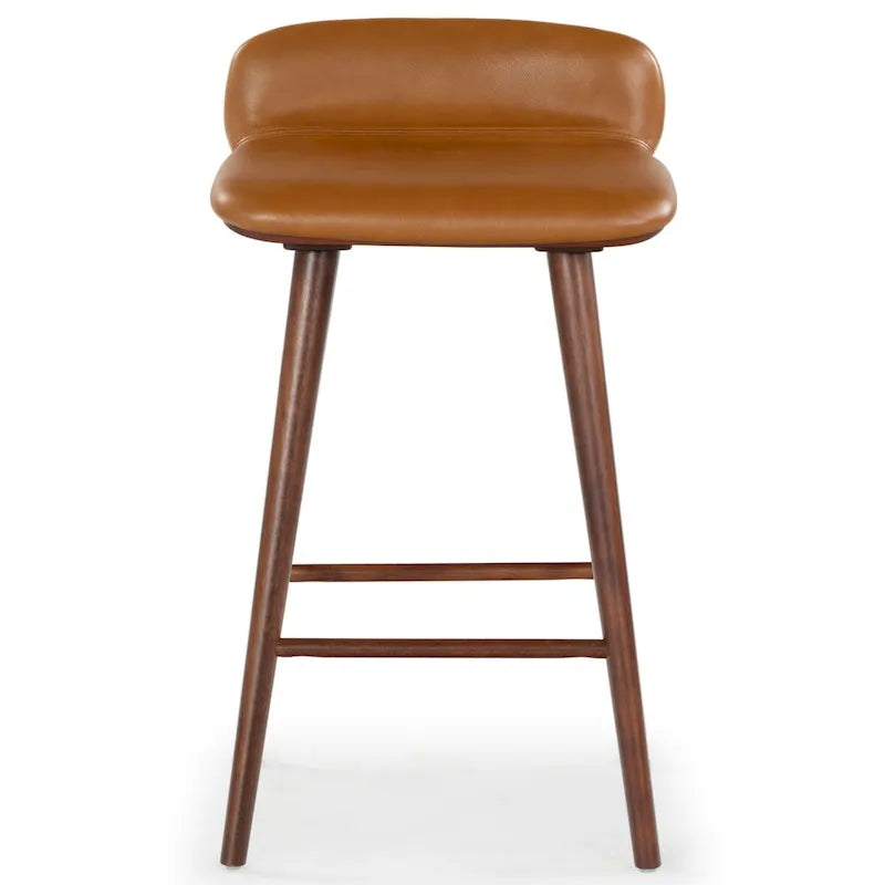 Leder-Barhocker, 71 cm – 48B x 48T x 81H